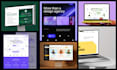 do professional ui ux design, web app design, saas dashboard design in figma