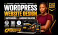 design wordpress website using gutenberg and kadence blocks