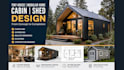 design tiny house, 3d modular home, cabin and shed design