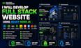 develop a full stack website using react node js
