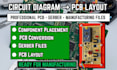 convert your circuit diagram into professional pcb layout and gerber files