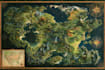 create a fantasy map illustration for map