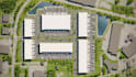 create logistics hub master plan and warehouse site layout