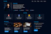 create a modern portfolio website