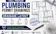 prepare plumbing permit drawings with drainage layout