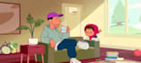 create a high quality 2d cartoon animation video