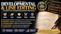 developmental edit and line edit your fantasy, sci fi, romance, litrpg, ya novel