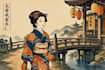 draw anime japanese old style design
