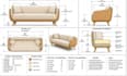 design professional 3d cad furniture, bed, sofa, mattress and chair models