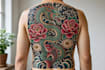 create a traditional japanese irezumi tattoo