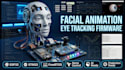 develop esp32 stm32 facial animation,eye tracking firmware animatronic robots