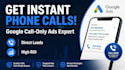 setup high converting google call only ads campaign