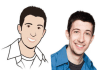 make a Cartoon Portrait of you