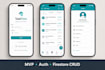 build a flutter app for android and ios with firebase