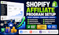 setup a referral affiliate program on goaffpro uppromote, bixgrow, referralcandy