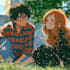 create a anime couple character art anime