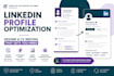 optimize your linkedin profile and update your resume and CV