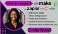 setup, fix make com automation, zapier automation, airtable automation, make com