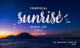 be your tropical morning wake up call and focus assistant