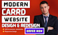 carrd website redesign carrd website landingpage carrd website design