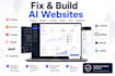 fix build claude code base44 lovable replit boltnew supabase ai redesign website