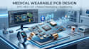 develop custom medical wearable pcb with gps, ble, iot and geofencing