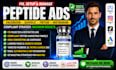 setup high converting peptide facebook ads google tiktok, fix peptide ads issues