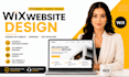 design wix website, german wix website redesign professional wix studio website