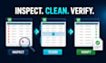 clean, deduplicate and validate your excel or CSV