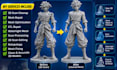 edit 3d stl file scan cleanup watertight mesh repair optimize for 3d printing