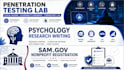 penetration testing lab, write psychology research, sam gov nonprofit