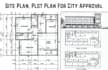 do 2d site plan, residential plot plans, site plans for permit submission