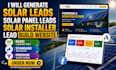 generate solar leads solar panel lead solar installer lead build website
