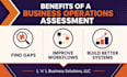assess your business operations and create an improvement plan