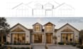 do exterior facade design and photorealistic 3d rendering