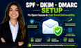 setup spf, dkim, dmarc for cold email deliverability inbox