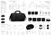 design tech pack duffle bag, handbag, bag design, backpack, bag tech pack, bag