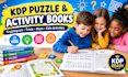 create cryptogram book trivia book kdp puzzle interior maze book activity book