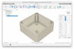 reverse engineer plastic enclosure, broken part to parametric fusion 60