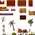 pixel art  tilesets and  game assets for game