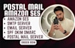 postal mail server setup amazon ses relay spf dkim dmarc deliverability vps