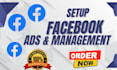 create facebook ads setup and management fix ads business manager account issues