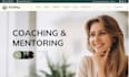design squarespace life coach website personal brand website coaching website
