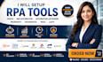 setup rpa tools uipath IBM automation anywhere microsoft datamatics pega laiye