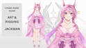 design and rig live2d vtuber model anime live2d model rigging 3d vtuber model