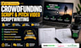 create crowdfunding script indiegogo kickstarter video scriptwriter pitch