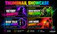 create a professional youtube thumbnail that attracts clicks
