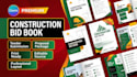 design a construction bid book tender submission and proposal package