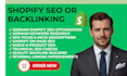 optimize your shopify store for german SEO, backlinking, cookies banner