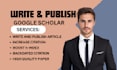 increase google scholar citation